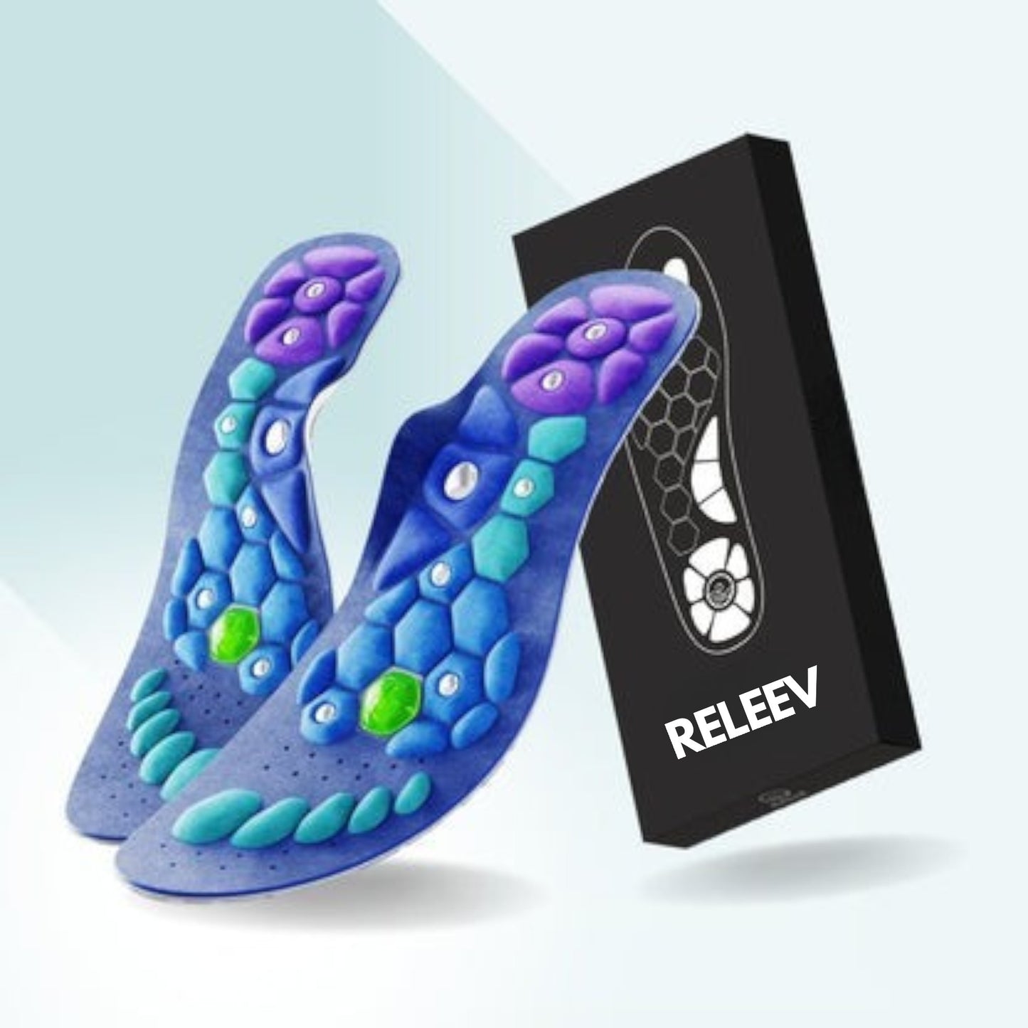 RELEEV Flex™ – Magnetic Insoles